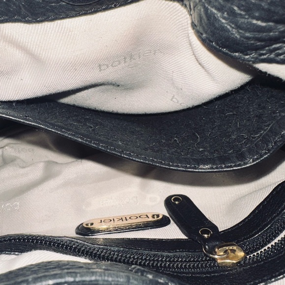 Botkier TRIGGER Black Studded Leather Hobo mini Shoulder Bag - Picture 4 of 6